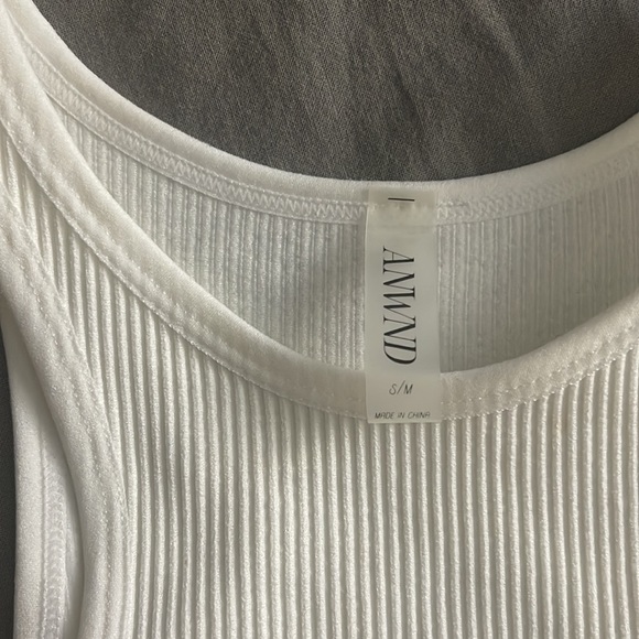 NEVER WORN BEFORE WHITE BODYSUIT - Picture 2 of 4